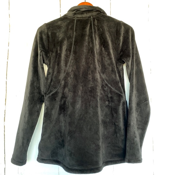 ATHLETA Double Cozy Karma Recover Full Zip Black Sweater Jacket Extra Small XS - Picture 5 of 11